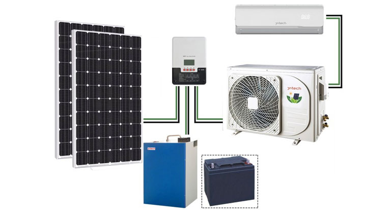 On/Off Grid Solar Air Conditioners